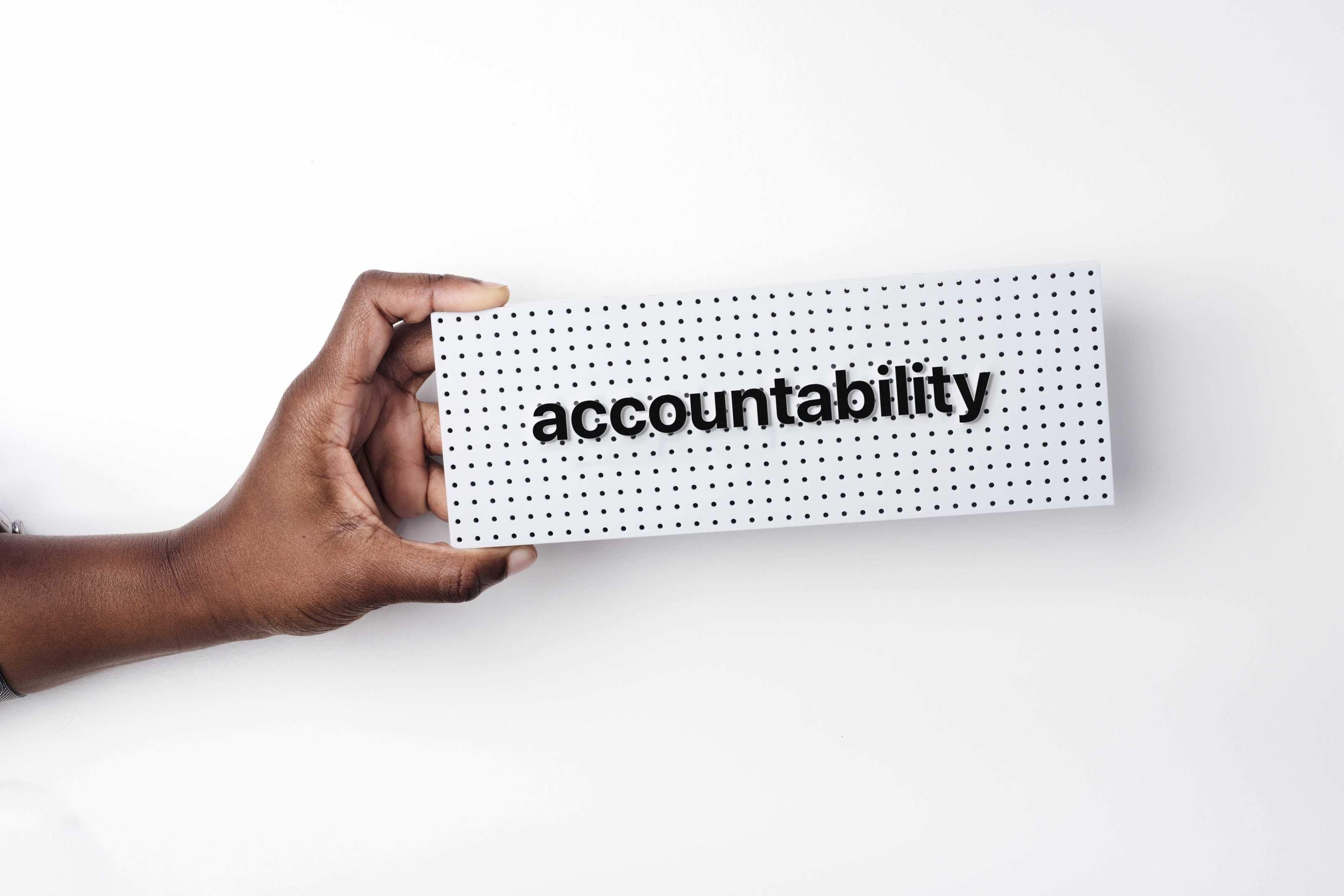 3) Cultivate a Culture of Accountability